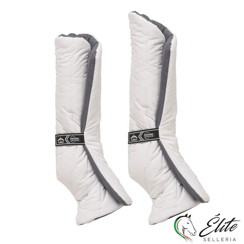 Vendita online ANATOMIC BANDAGE PAD FRONT-REAR WHITE - Selleria Élite del cavallo - Palermo - Sicilia- Italia