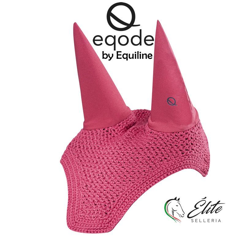 Monta inglese, Sottosella e Cuffiette, Cuffiette - vendita online Cuffia eqode by equiline fuxia - marca: Equode - Selleria Élite del cavallo - Palermo - Sicilia- Italia