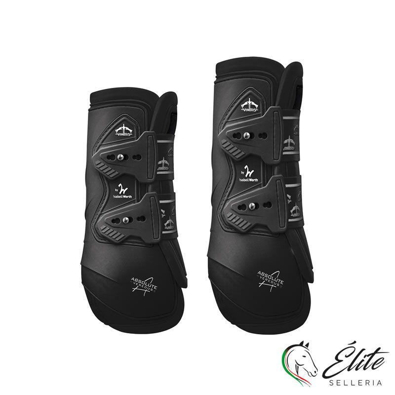 Vendita online ABSOLUTE ELASTIC FRONT-REAR BLACK - Selleria Élite del cavallo - Palermo - Sicilia- Italia